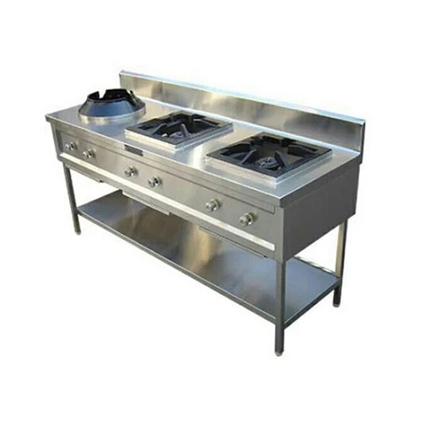 Three Burner Chinese Range In Goa