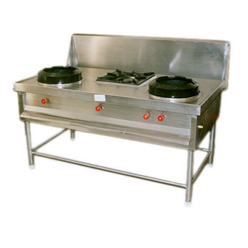 Three Burner Chinese Range In Goa